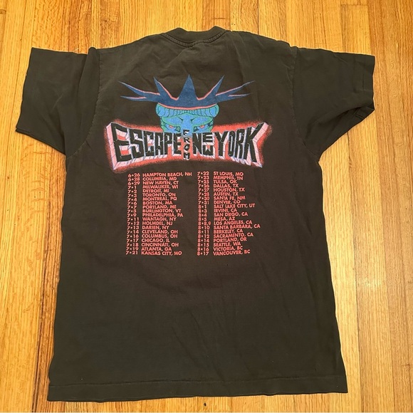 Ramones 1990 American tour shirt Escape from New York L (n3) - Picture 2 of 13